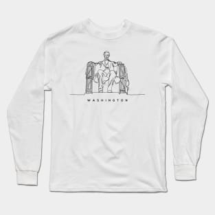 Washignton DC Long Sleeve T-Shirt